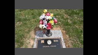 The Gravesite of Dobie Gray in Nashville TN His biggest hit was quot Drift Awayquot [upl. by Asiat797]