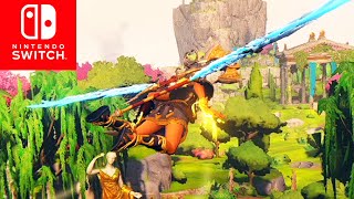 Immortals Fenyx Rising Nintendo Switch  Walkthrough Part 3 No Commentary Gameplay Ikaros amp Typhon [upl. by Dittman551]