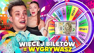 KTO WYGRA WIĘCEJ BILETÓW w SALONIE GIER  WYGRYWA [upl. by Enia]