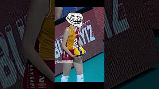 İlkin Aydın 😂 volleyball galatasaray ilkinaydın fyp [upl. by Hekking]