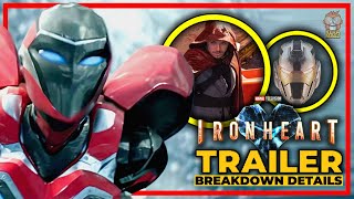 IRON HEART  TRAILER  BREAKDOWN DETAILS amp EASTER EGGS [upl. by Kalinda164]