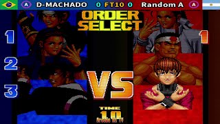 The King of Fighters 98 The Slugfest 🕹 DMACHADO 🇧🇷 Ⓐ FT10 Ⓐ 🇦🇷 Random A  Fightcade2 [upl. by Descombes329]