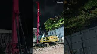 Piling Rig Machine Sany Sunward Lover💖instagram viral video editing edits photography youtube [upl. by Walworth]