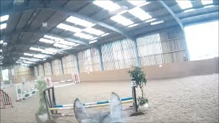 Moor Farm Stables clear round  Spotty [upl. by Doscher528]