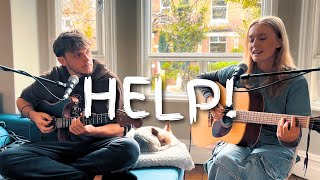 Help  The Beatles Live Acoustic Cover by Jack amp Daisy [upl. by Leffen]