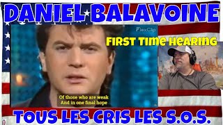 « TOUS LES CRIS LES SOS »  English Subtitles  DANIEL BALAVOINE  REACTION  First Time [upl. by Adonis75]