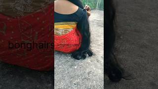 Indian long hair lady 💅longhairopenhair newhairstyle hairgirlhairstyle womensfashion shorts [upl. by Vaules158]