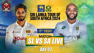 🔴 LIVE  South Africa vs Sri Lanka  1st Test  Day 2 [upl. by Aneekahs222]