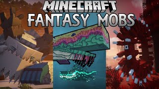 Best 1165 Fantasy Mob Mods Forge  Minecraft Cinematic Showcase [upl. by Saloma164]