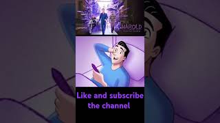 Harold and The purple crayon 😄funny comedyfilms youtubeshorts comedy shorts hollywood [upl. by Acissj83]