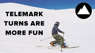 Telemark Turns Are More Fun [upl. by Acirej]