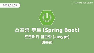 프로퍼티 암호화하기  이론편   스프링 부트 Spring Boot [upl. by Tikna301]