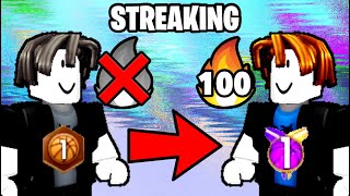 I CARRIED A ROOKIE 1 NOOB TO A INSANE STREAK HOOPZ ROBLOX [upl. by Falito]