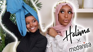 Tying Headwraps Turbans and Hijabs With Halima Aden [upl. by Enitsirk]