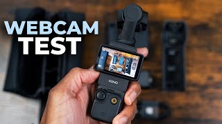 DJI Osmo Pocket 3 As a Webcam [upl. by Enitsirt]