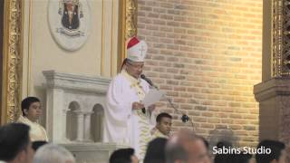 Chrism Mass  Homily of Father Socrates Villegas [upl. by Naenej]