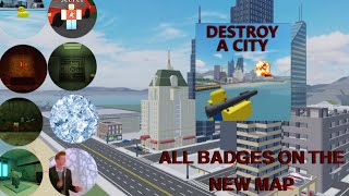 All Destroy A City Badges And Secrets Read Pinned Comment [upl. by Wylen794]