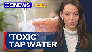 Potential cancercausing chemicals found in Australias tap water  9 News Australia [upl. by Narahs]