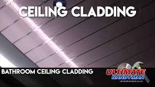 Bathroom ceiling cladding [upl. by Shem]