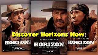 Kevin Costners Epic Western Horizons Trailer Drops A Cinematic Masterpiece in Two Parts [upl. by Enuahs570]