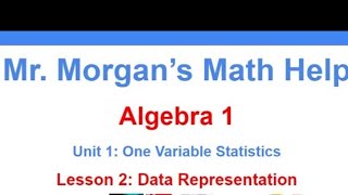 Illustrative Mathematics Algebra 1 Unit 1 Lesson 2  Mr Morgans Math Help [upl. by Savitt983]