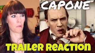 Capone Official Trailer Reaction Tom Hardy [upl. by Zink146]