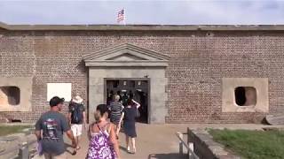 Charleston South Carolina  Fort Sumter National Monument HD 2017 [upl. by Oluas435]