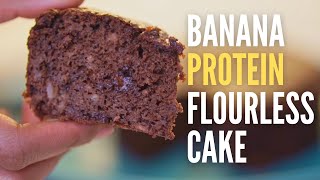 Banana Protein Flourless Cake  By Nithya Suresh [upl. by Noinatrad]