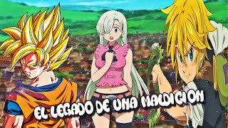 qhps si Goku caía en nanatsu no taizai capítulo uno el reencuentro y una maldición cap 3 [upl. by Hwang]