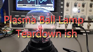 Plasma Ball Lamp Teardown amp schematic [upl. by Semaj]