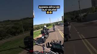 MOTORCU POLİSE YAKALANIRSA 🤦😂 MOTOR MOTOVLOG MOTORCYCLE BİKER MOTO MOTOGP MOTORSİKLET [upl. by Thorlie]