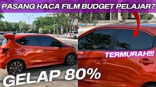 PASANG KACA FILM SUNPROTECT HARGA MURAH TAPI WORTH IT👀 [upl. by Aizti924]