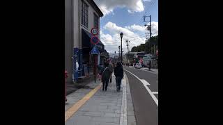 Sakaimachi street Otaru Hokkaido Japan Shorts [upl. by Relyk]