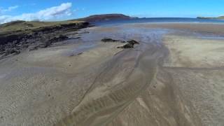 Balnakeil Beach Durness Scotland  FPV TBS Discovery Quadcopter [upl. by Neehahs]