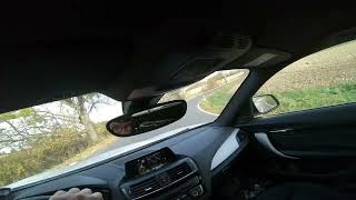 BMW M140i POV drive on narrow country road [upl. by Iinde]