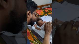 Ivaan baby de first video 🥰 ivaanbaby anguvaanakonilu arm song lullaby repost [upl. by Karney]