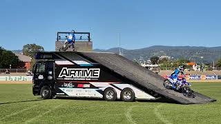 Airtime Freestyle Motocross Team takes to the air with spectacular motorcycle jumps 3 [upl. by Varipapa]