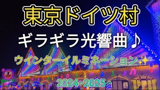 東京ドイツ村ウインターイルミネーション✨2024−2025 [upl. by Devine]