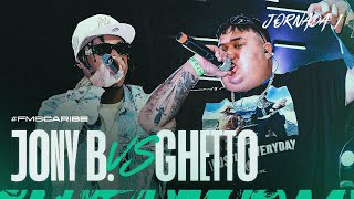 GHETTO vs JONY B I FMSCARIBE 2024  Jornada 1 Temporada 2  Urban Roosters [upl. by Hunfredo]