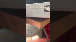 Rescaté estos retazos de madera nativa para repisas carpintero woodwork maderanativa repisas [upl. by Spiros]