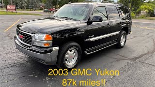 2003 GMC Yukon—87k miles [upl. by Huxham665]