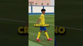 Cristiano Jr destroza a IShowSpeed ​​en el campo 😳😱 ronaldo shorts [upl. by Atnohsal609]