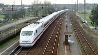 1995 Züge in Ashausen  trains at Ashausen Germany [upl. by Tichonn481]