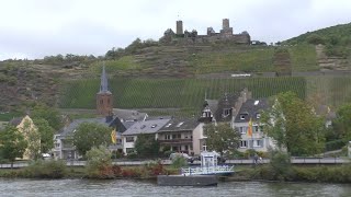 Rhine River Cruise  Day 9  Cruising the Moselle River [upl. by Sheeb]