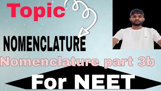 Nomenclature Part 3B  Organic chemistry  Naming started [upl. by Poole214]