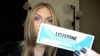 Teeth Whitening Product Review Listerine Quick Dissolving Strips [upl. by Ariayek]