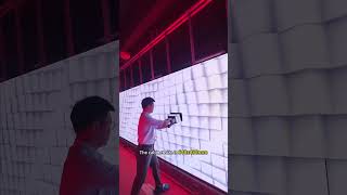 Giant LED Video Wall leddisplay largedisplay led ledpanel hometech videowall smarthome [upl. by Sukram]