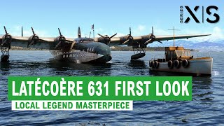 MSFS2020  Latecoere 631 Local Legend Review  First Look [upl. by Mairam]