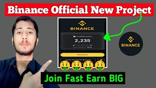 Binance official New Project  Binance lab [upl. by Old]