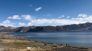 Leh Ladakh Trip day 2  Breathtaking Pangong lake [upl. by Bartko]